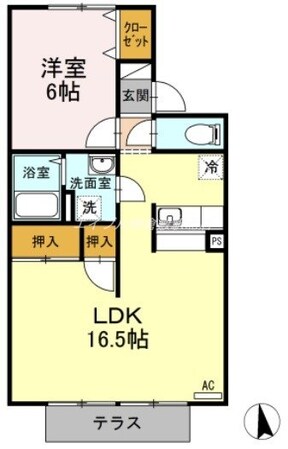 セレーノ岡本　B棟の物件間取画像